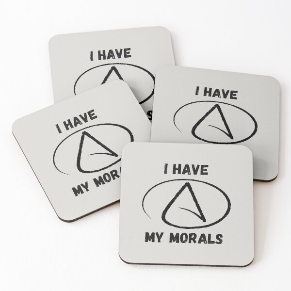 Item preview, I Have My Morals designed and sold by coloronym.