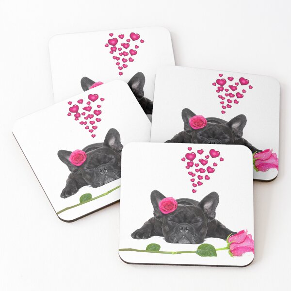 Item preview, Love a Beating Heart - Bull Dog dreaming of love. designed and sold by Rcasadesign.