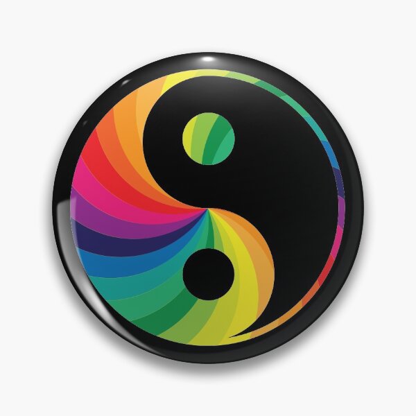 Item preview, Yin and Yang | Rainbow Swirl designed and sold by offbranddesign.