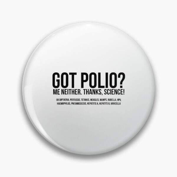Item preview, Polio Thanks Science designed and sold by Konnagunby.