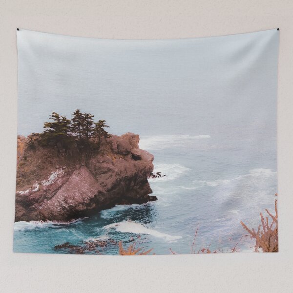 Item preview, Coastal view at Mcway Falls, Big Sur, Highway 1, California, USA designed and sold by Mrvell.