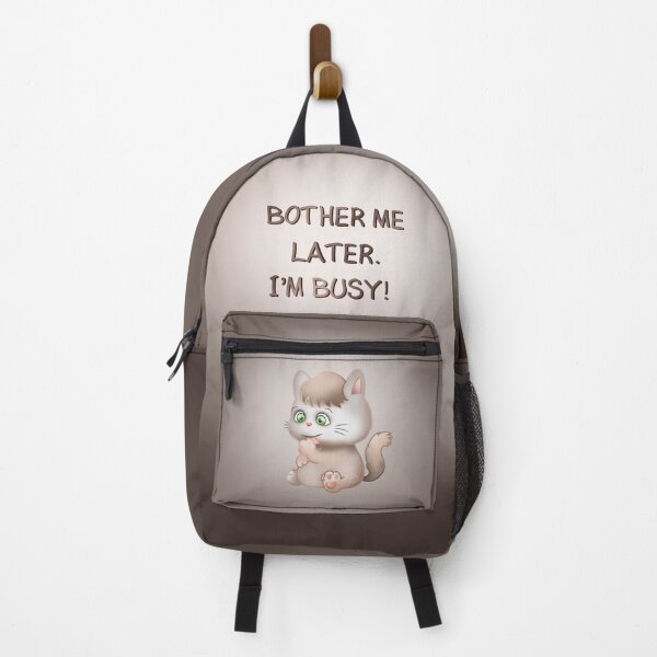 Item preview, Kitty Cat Busy Schedule designed and sold by RitaLaiArt.