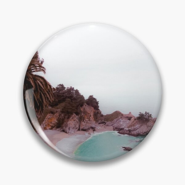 Item preview, waterfall with beach view at Mcway Falls, Big Sur, Highway 1, California, USA designed and sold by Mrvell.