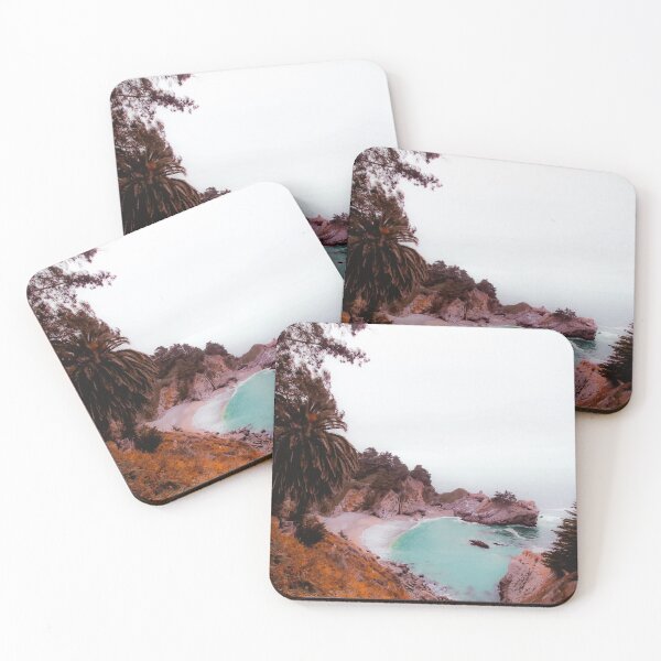 Item preview, waterfall with beach view at Mcway Falls, Big Sur, Highway 1, California, USA designed and sold by Mrvell.