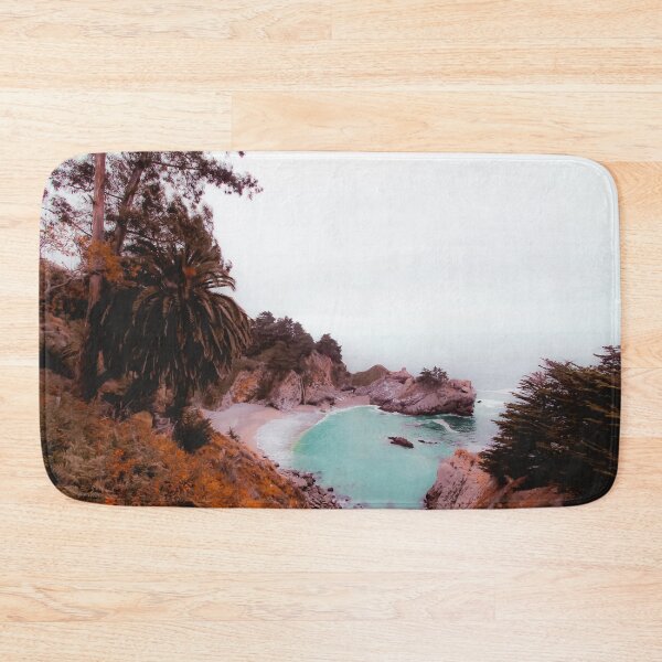 Item preview, waterfall with beach view at Mcway Falls, Big Sur, Highway 1, California, USA designed and sold by Mrvell.