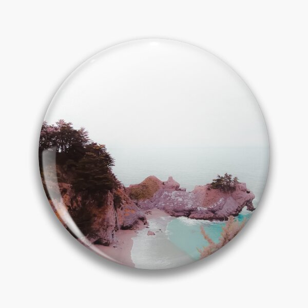 Item preview, waterfall at the beach at Mcway Falls, Big Sur, Highway 1, California, USA designed and sold by Mrvell.