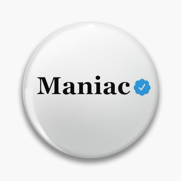 Item preview, verified maniac designed and sold by stickerplaza.