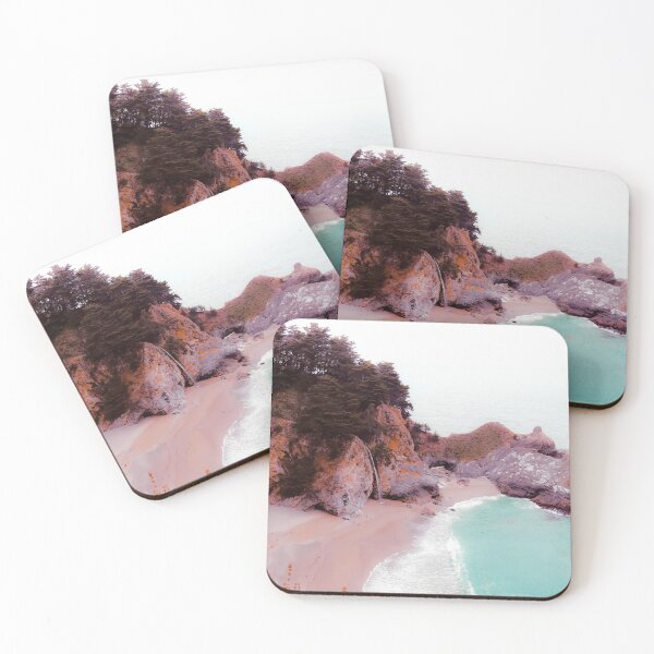 Item preview, waterfall and beach at Mcway Falls, Big Sur, Highway 1, California, USA designed and sold by Mrvell.