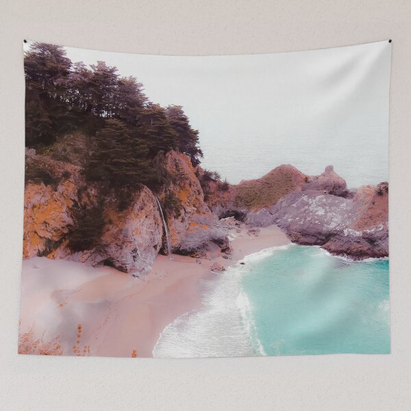 Item preview, waterfall and beach at Mcway Falls, Big Sur, Highway 1, California, USA designed and sold by Mrvell.