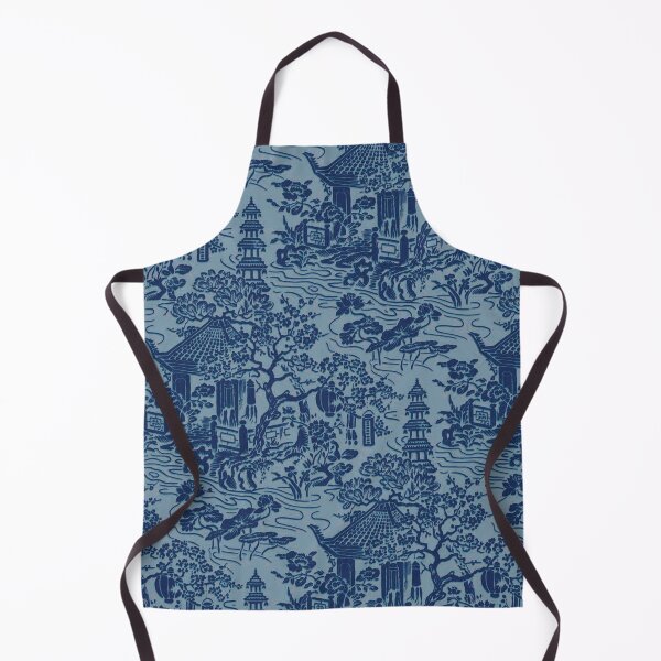 Item preview, Lewis Foreman Day Blue Pagoda Pattern designed and sold by thomasjgaulton.