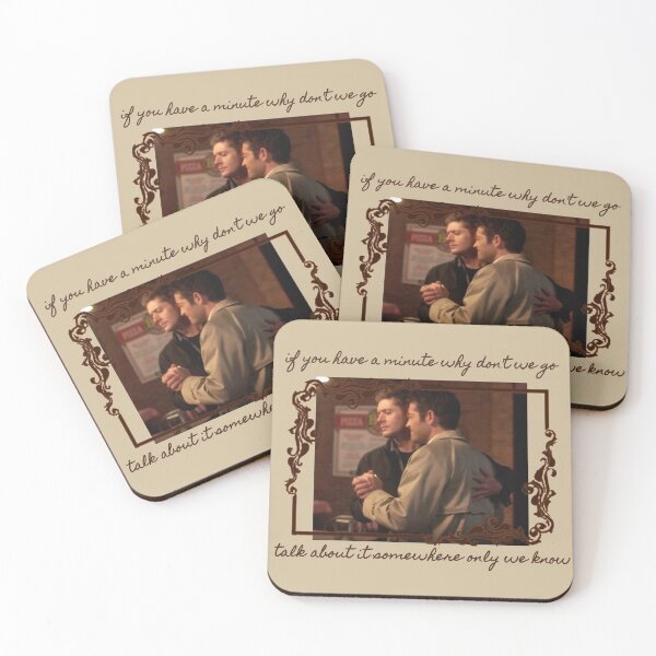 Item preview, Destiel - Somewhere Only We Know designed and sold by msquidward17.