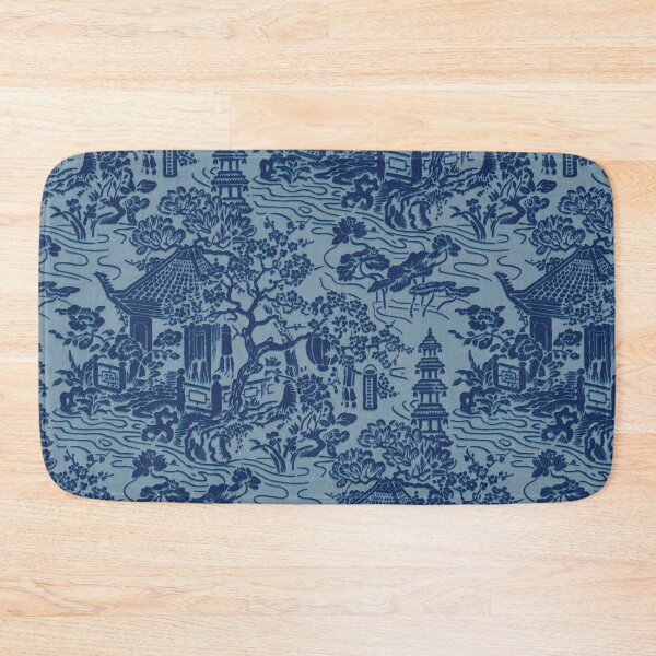 Item preview, Lewis Foreman Day Blue Pagoda Pattern designed and sold by thomasjgaulton.