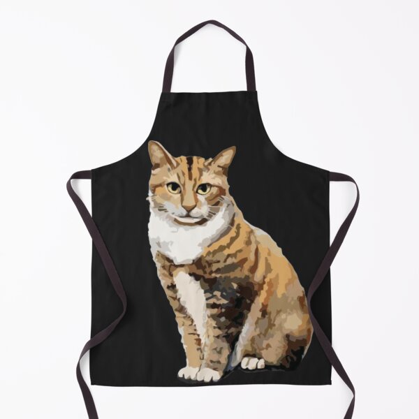 Item preview, The cat waiting for its treat. designed and sold by Karine Dupras.