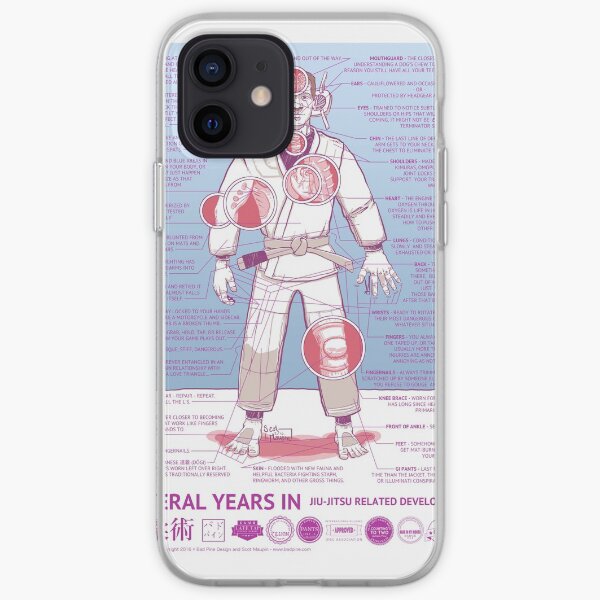 BJJ - Several Years In - Blue iPhone Soft Case