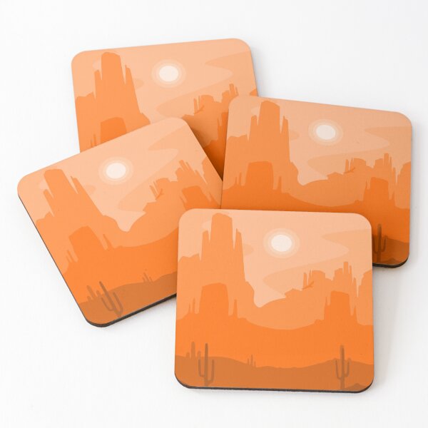 Item preview, Orange Forest Mountain Landscape designed and sold by Mo-2000.