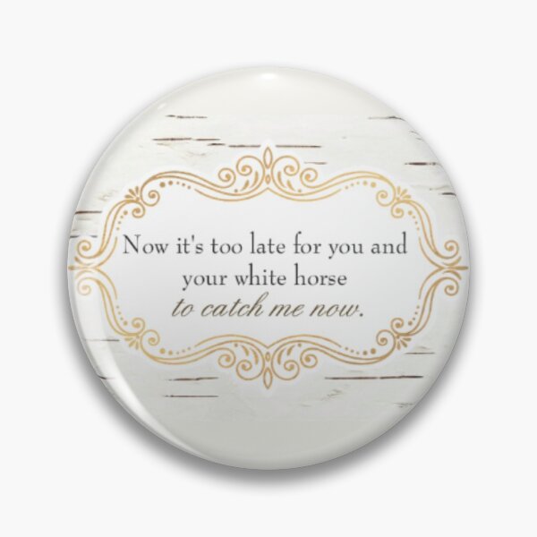 Item preview, white horse vintage designed and sold by elissaglick.