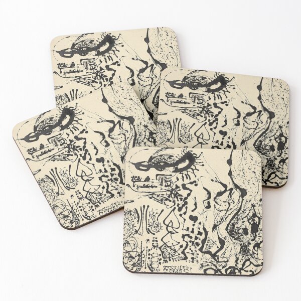 Item preview, Jackson Pollock Number 5, 1951 Elegant Lady designed and sold by emidye20.