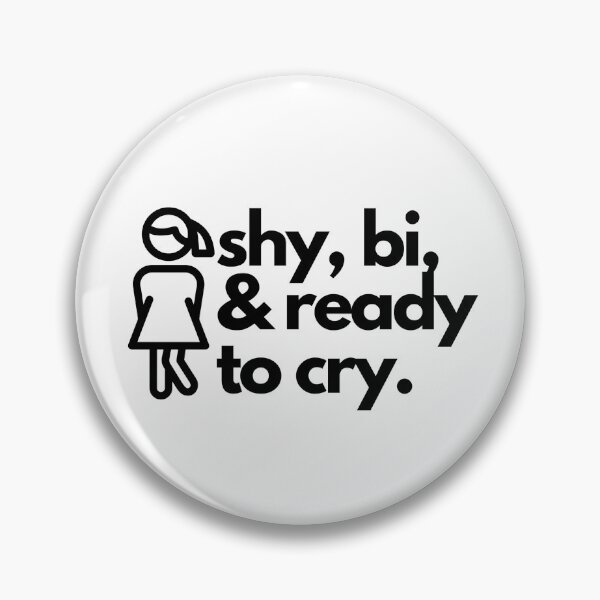Item preview, Shy Bi & Ready to Cry designed and sold by HartfeltDesign.