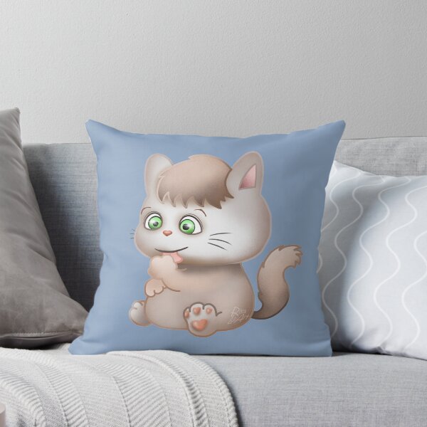 Item preview, Kitty Cat Busy Schedule (blue) designed and sold by RitaLaiArt.