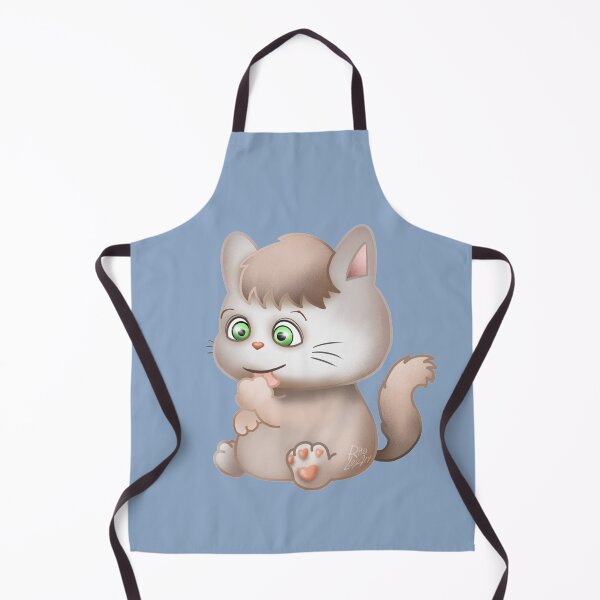 Item preview, Kitty Cat Busy Schedule (blue) designed and sold by RitaLaiArt.