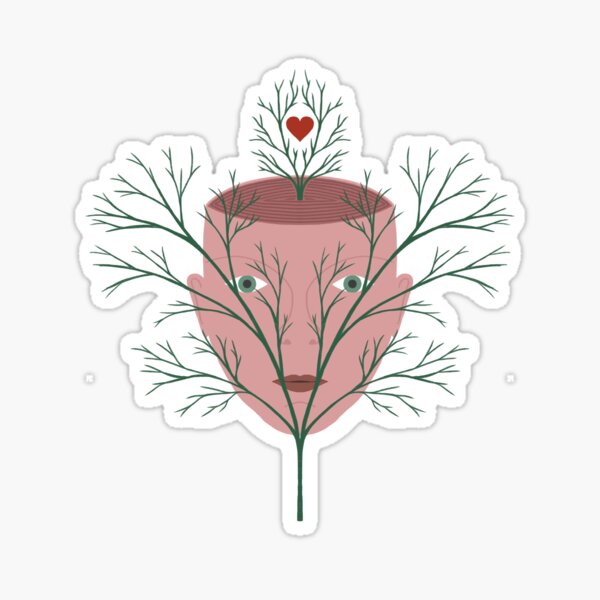 growing love Sticker