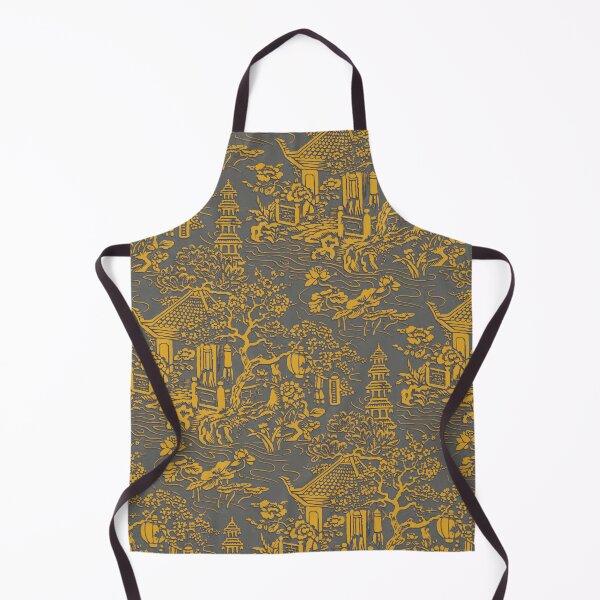 Item preview, Lewis Foreman Day Mustard Pagoda Pattern designed and sold by thomasjgaulton.