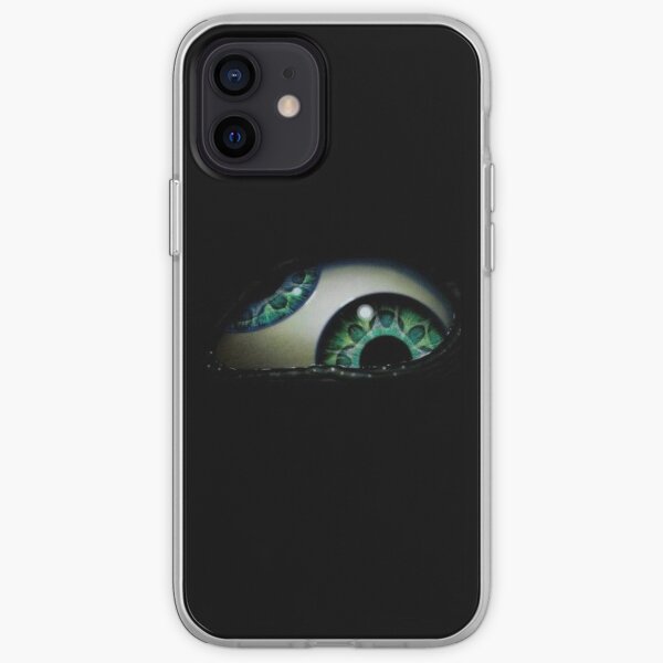 logo de ojo Funda blanda para iPhone
