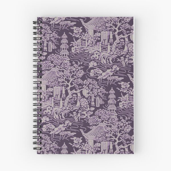 Item preview, Lewis Foreman Day Plum Pagoda Pattern designed and sold by thomasjgaulton.