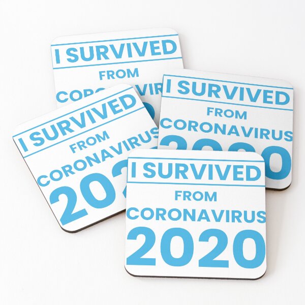 Item preview, I survived from coronavirus 2020 designed and sold by s-arta.
