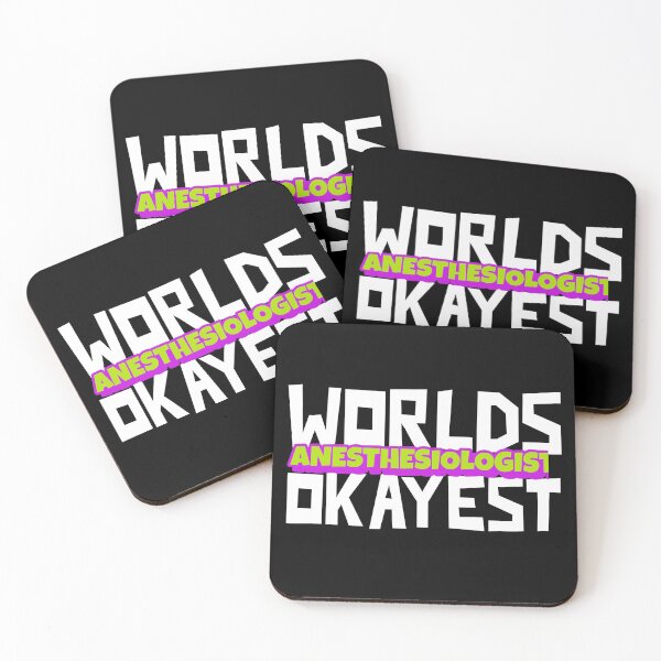 Item preview,   Worlds Okayest Anesthesiologist- Doctor Design designed and sold by 1chillin.