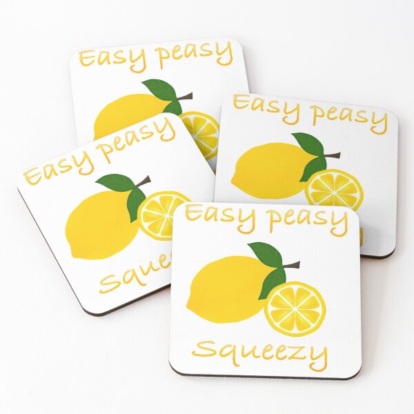 Item preview, Easy peasy lemon squeezy, ez peasy , designed and sold by irmasarts.