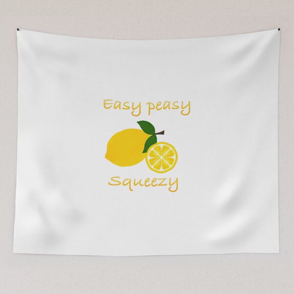 Item preview, Easy peasy lemon squeezy, ez peasy , designed and sold by irmasarts.