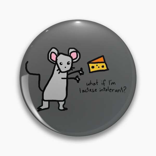 Item preview, lactose intolerant mouse designed and sold by ErikinQuestion.
