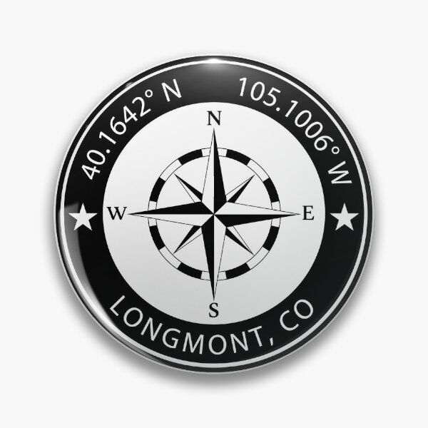 Item preview, Longmont, Colorado Geographical Coordinates designed and sold by TeeOhGraphics.