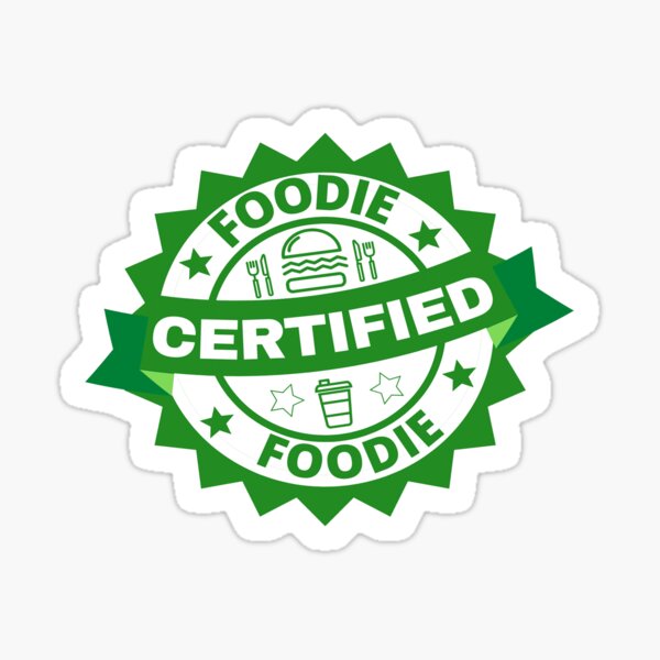 Item preview, Certified Foodie. Forest Green Certified Foodie. designed and sold by Rabbitti.
