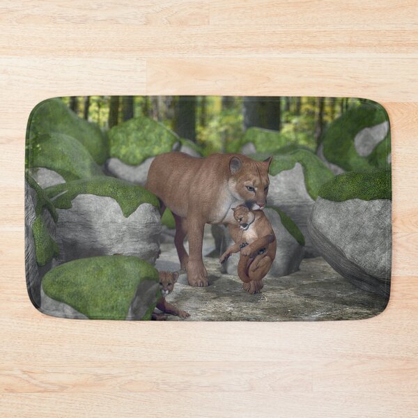 Item preview, Cougar With Cub designed and sold by Mythos57.