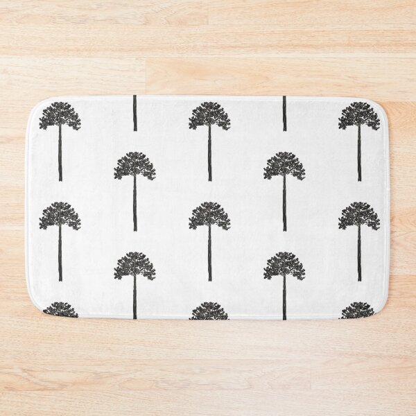 Item preview, Araucaria chilena pehuen in watercolor designed and sold by Daniela Ponzini Montes.