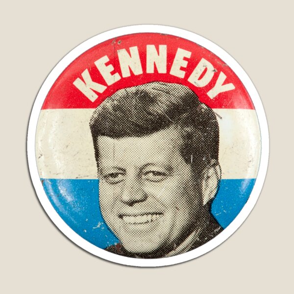 Kennedy VS Johnson Leadership for the 60's Magnet 