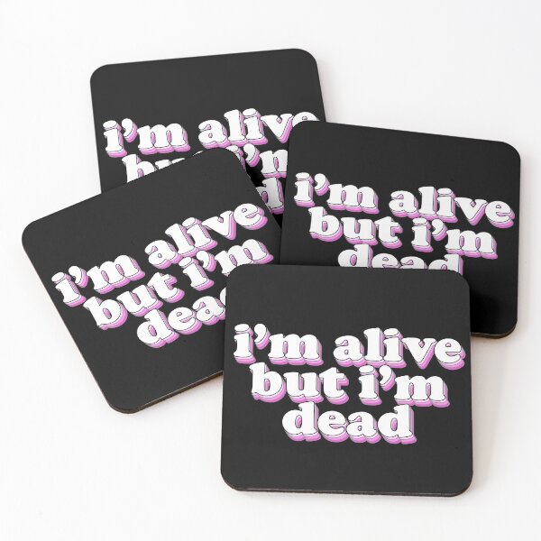 Item preview, im alive but im dead designed and sold by Designed By Rachel.