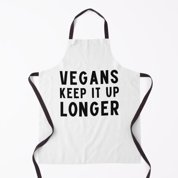 Item preview, Vegans Keep It Up Longer, Vegan Valentine Humor designed and sold by WhimsicaliTee.