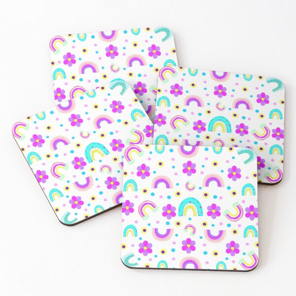 Item preview, Rainbow and flowers designed and sold by FlordeLisArte-8.