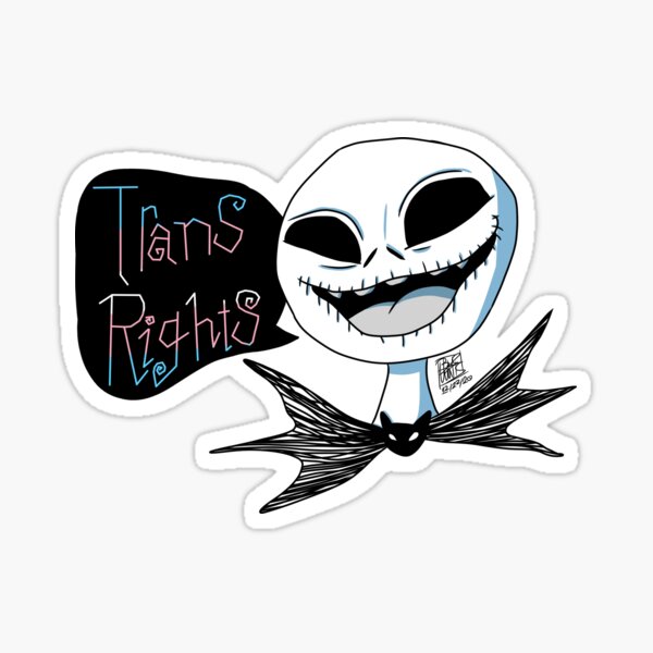 Artikel-Vorschau von Trans Rights Jack!, designt und verkauft von spaceagebarbie.