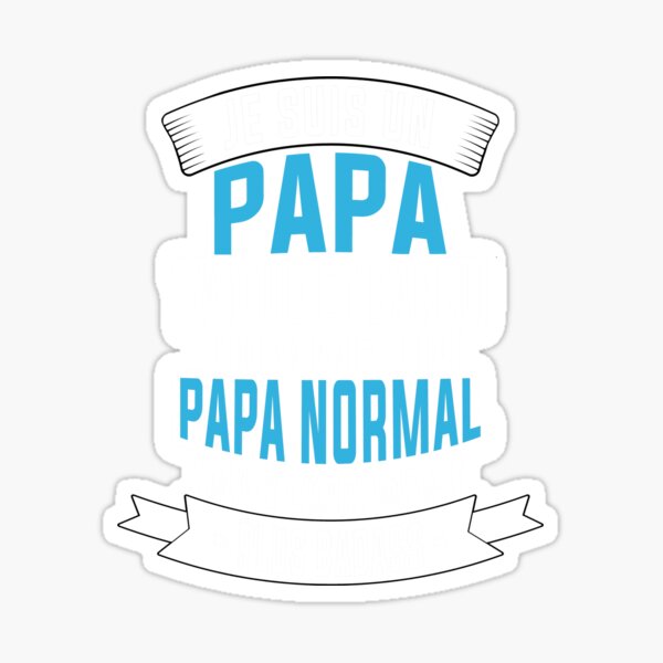 Beau-Père Cadeaux Beau-Papa' Sticker