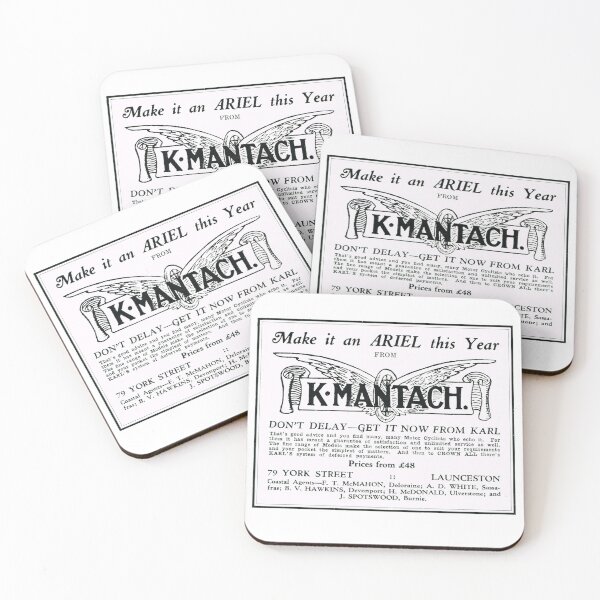 Item preview, 1929 Tasmanian Bike Dealer K.Mantach  designed and sold by taspaul.