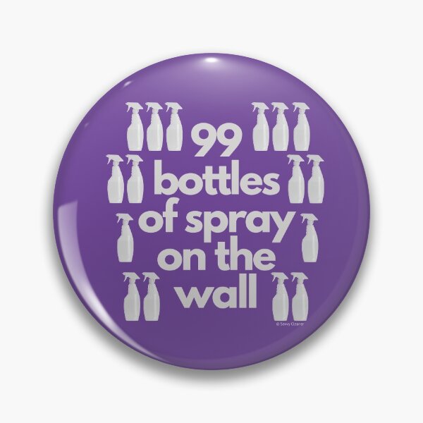 Item preview, 99 Bottles of Spray On The Wall Spray Bottle Fun designed and sold by SavvyCleaner.