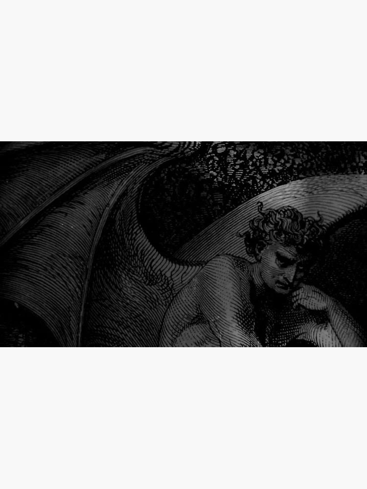 Satan, The Fallen Angel: Gustave Dore: Archival Quality Print 