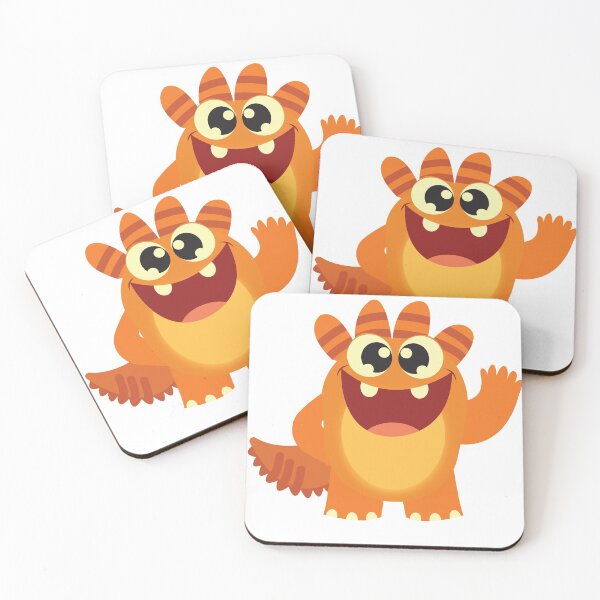 Item preview, monster orange cute designed and sold by okhayproject.