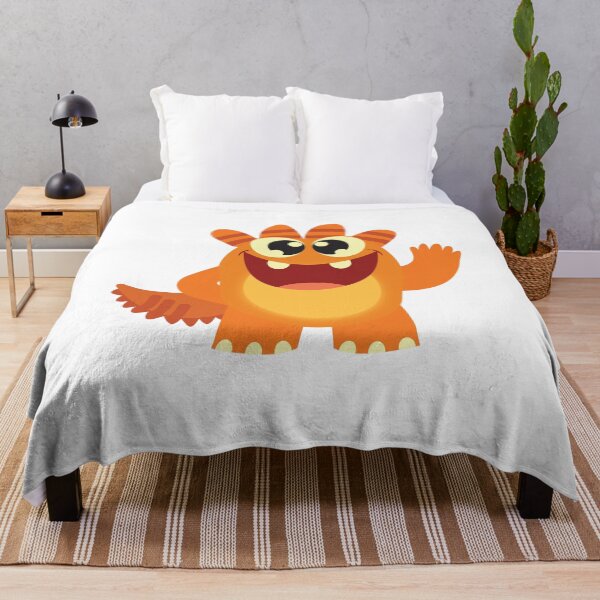Item preview, monster orange cute designed and sold by okhayproject.