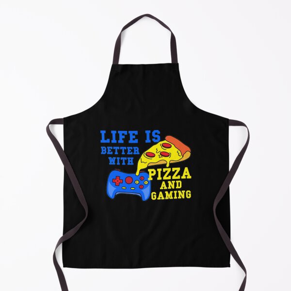 Item preview, Life Is Better With Pizza And Gaming designed and sold by SammieCain.