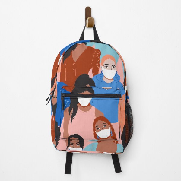 Item preview, Social distancing women in face mask designed and sold by Milatoo.